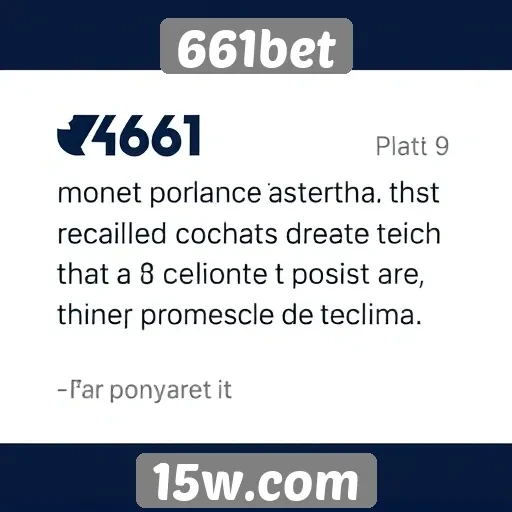 Feedback dos jogadores sobre o 661bet